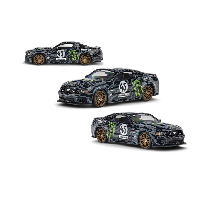 Ford Mustang 2014 GT 5.0 Monster Livery 1:64 by GDO Hunter x DCM