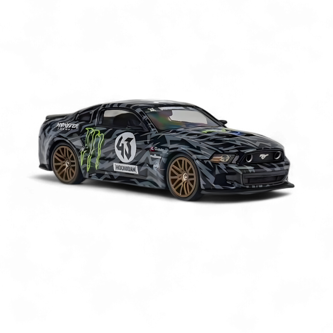 Ford Mustang 2014 GT 5.0 Monster Livery 1:64 by GDO Hunter x DCM 3