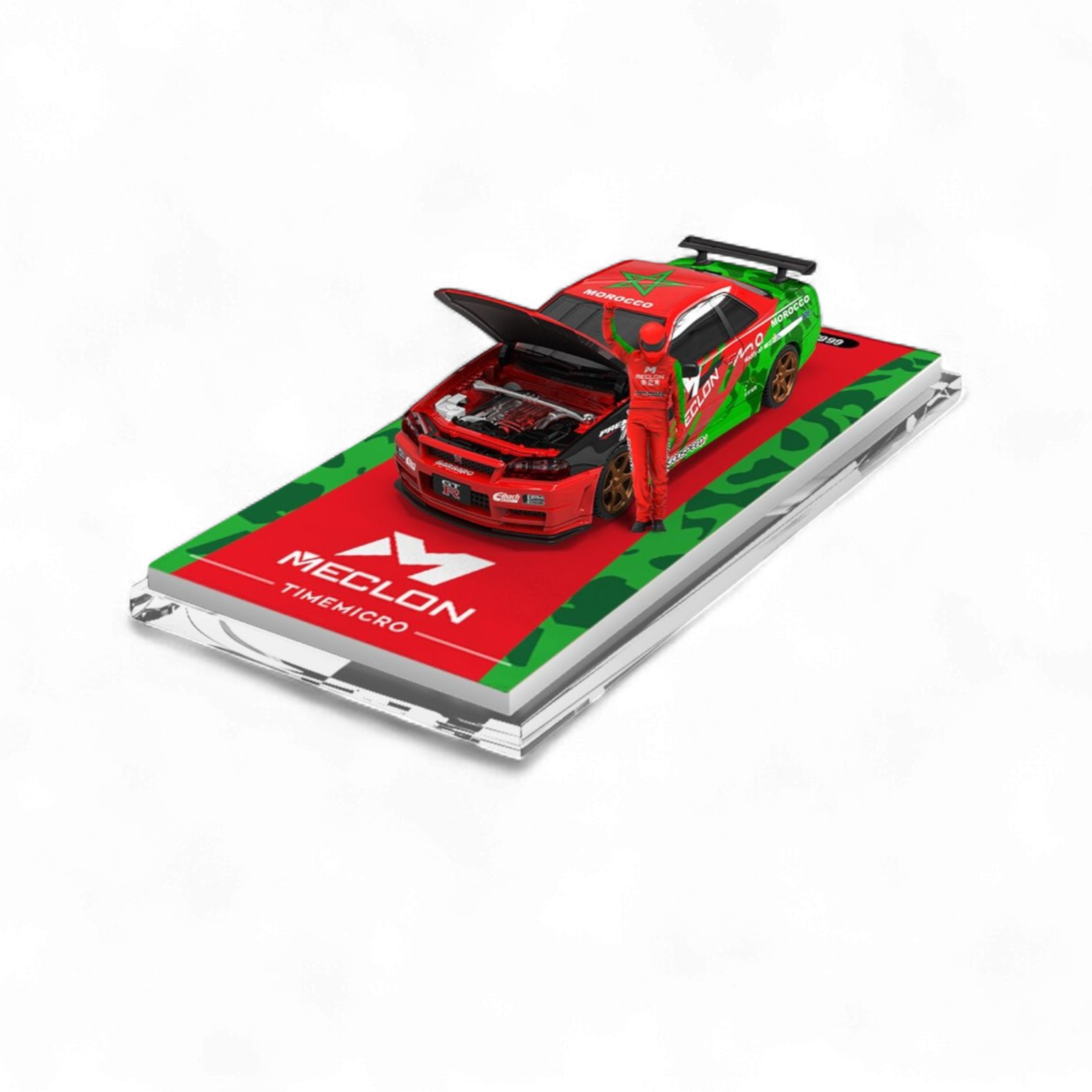 Nissan Skyline GT-R R34 MECLON Figure Version 1:64 by TimeMicro & MECLON