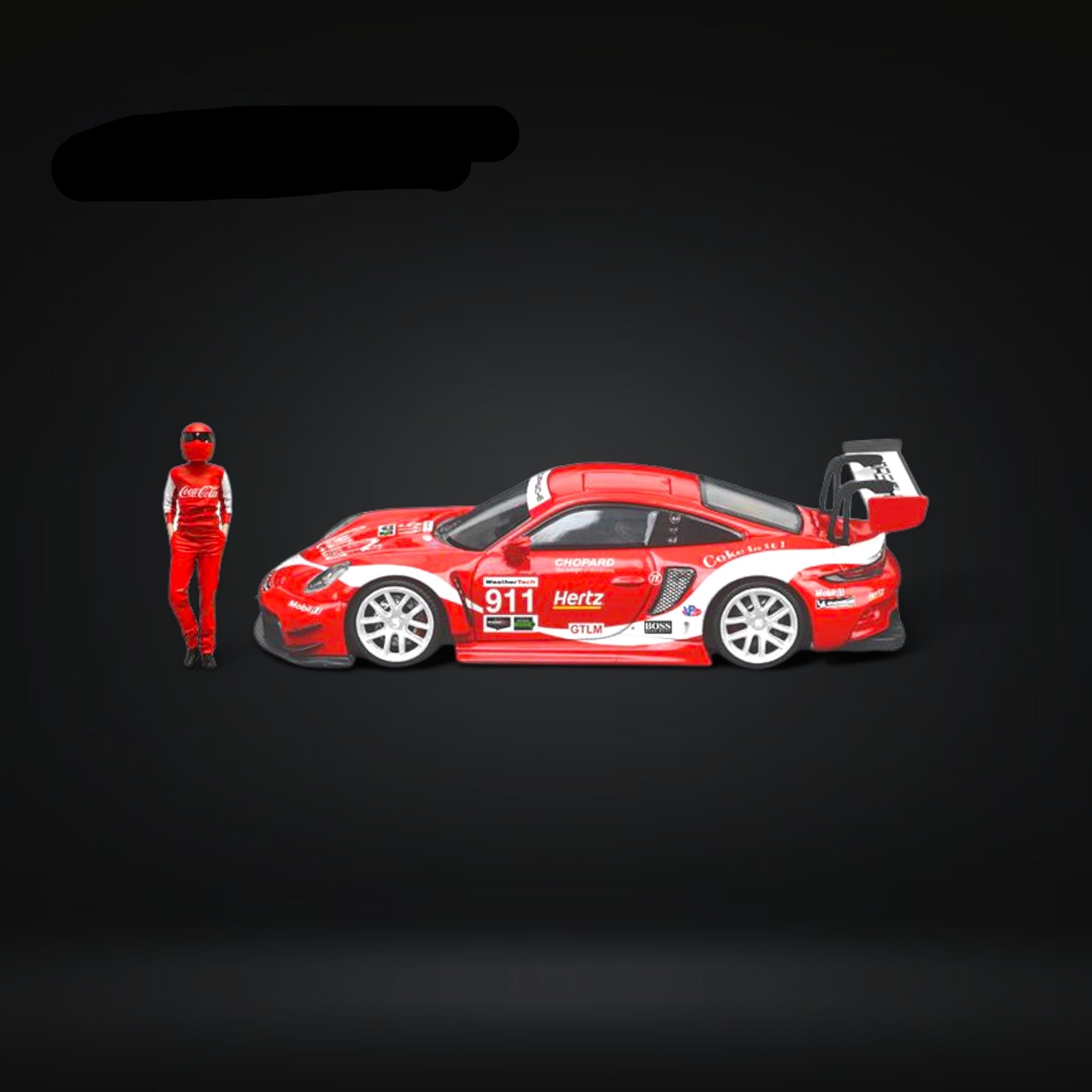 Porsche 911 GT3 Coca Cola Livery Figure Version 1:64 by STAR RACE 2