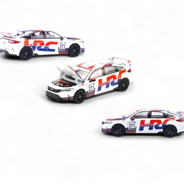 Honda Civic FL5 Type-R TCR HRC Livery 1:64 by Pop Race 