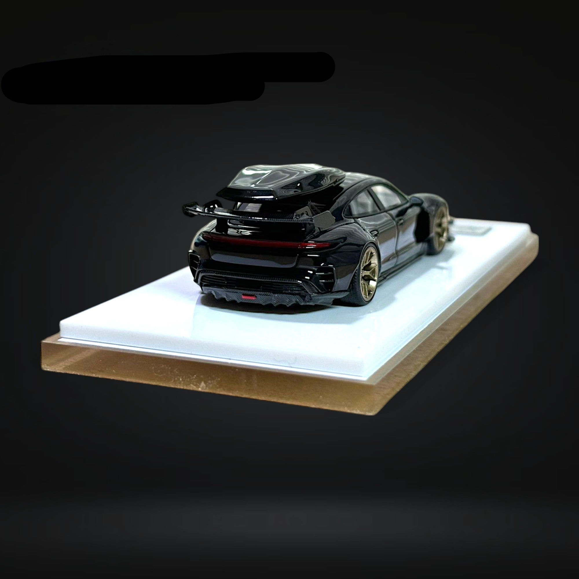 ぽ*ん様 EXOTO Porsche 910 Black 完全未使用 2 Porsche X Zephyr Designz Taycan in Black with Roof Box 1:64 by