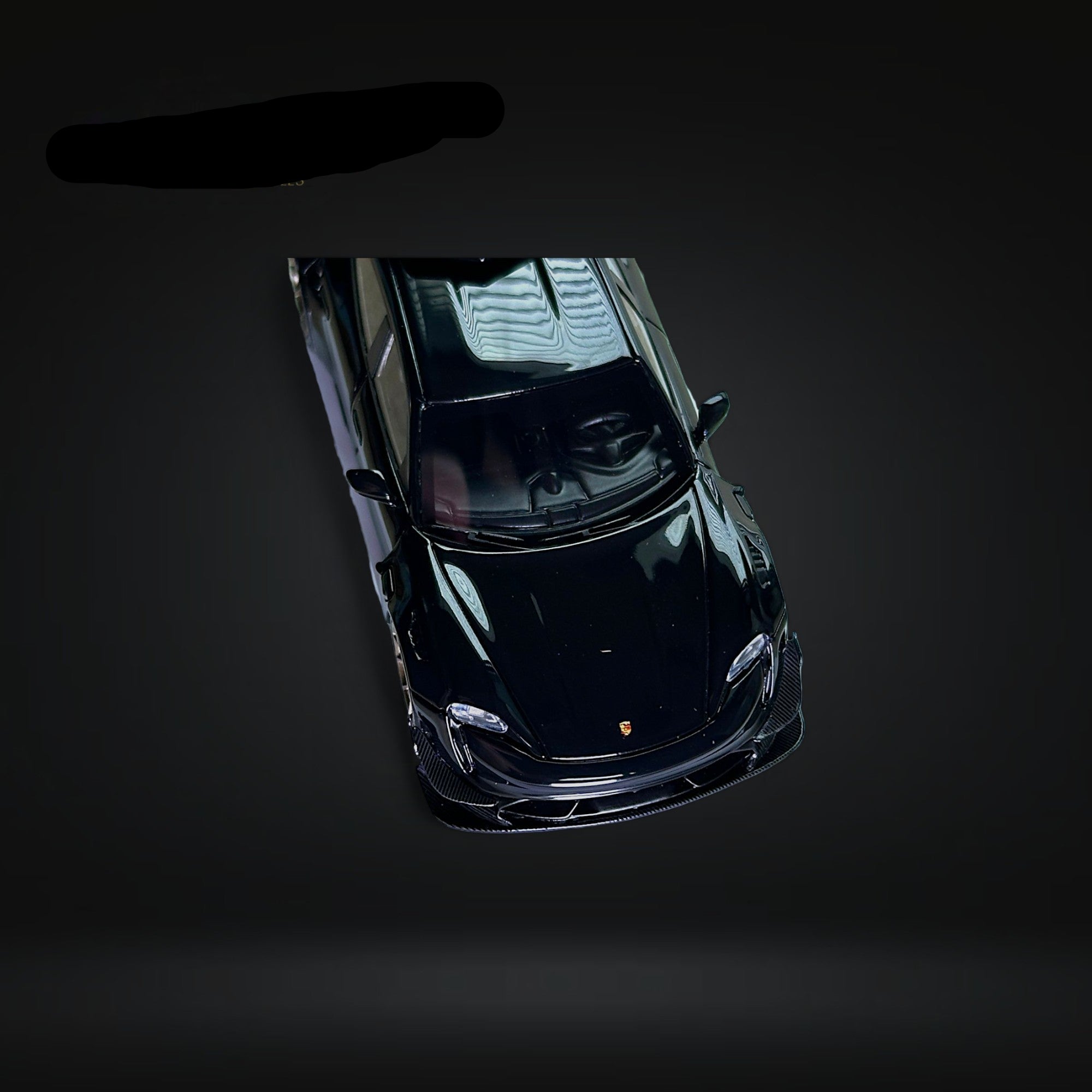 Porsche X Zephyr Designz Taycan in Black with Roof Box 1:64 by Error404 - 7