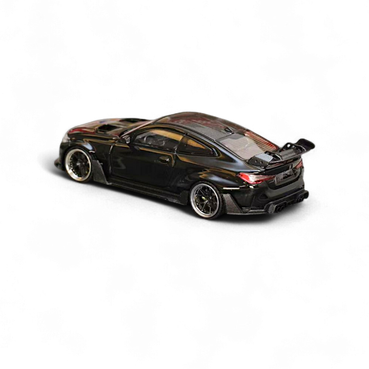 BMW M4 G82 Widebody in Black 1:64 by Street Weapon 2
