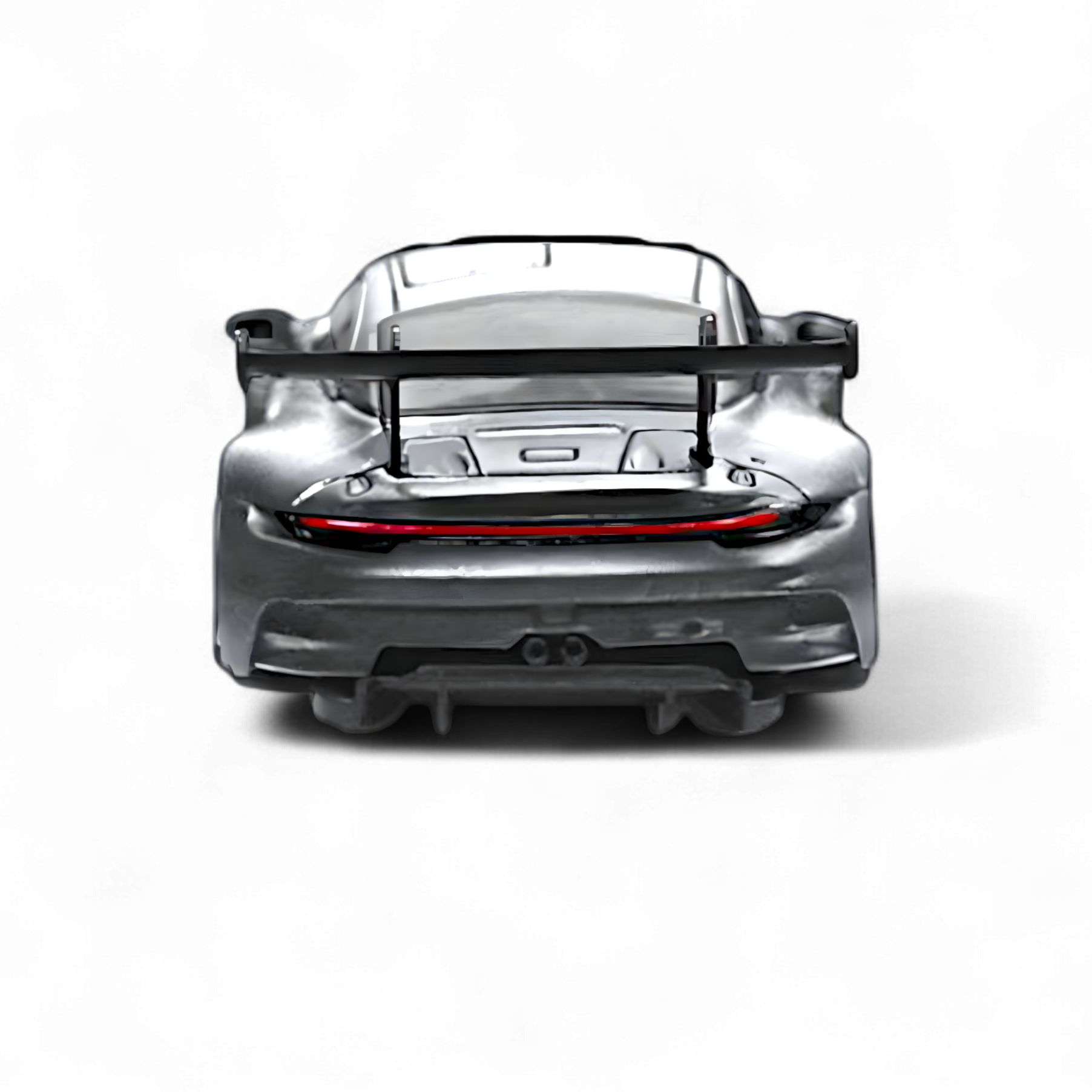 Porsche 911 GT3 Matte Silver Racing 1:64 by STAR RACE 3