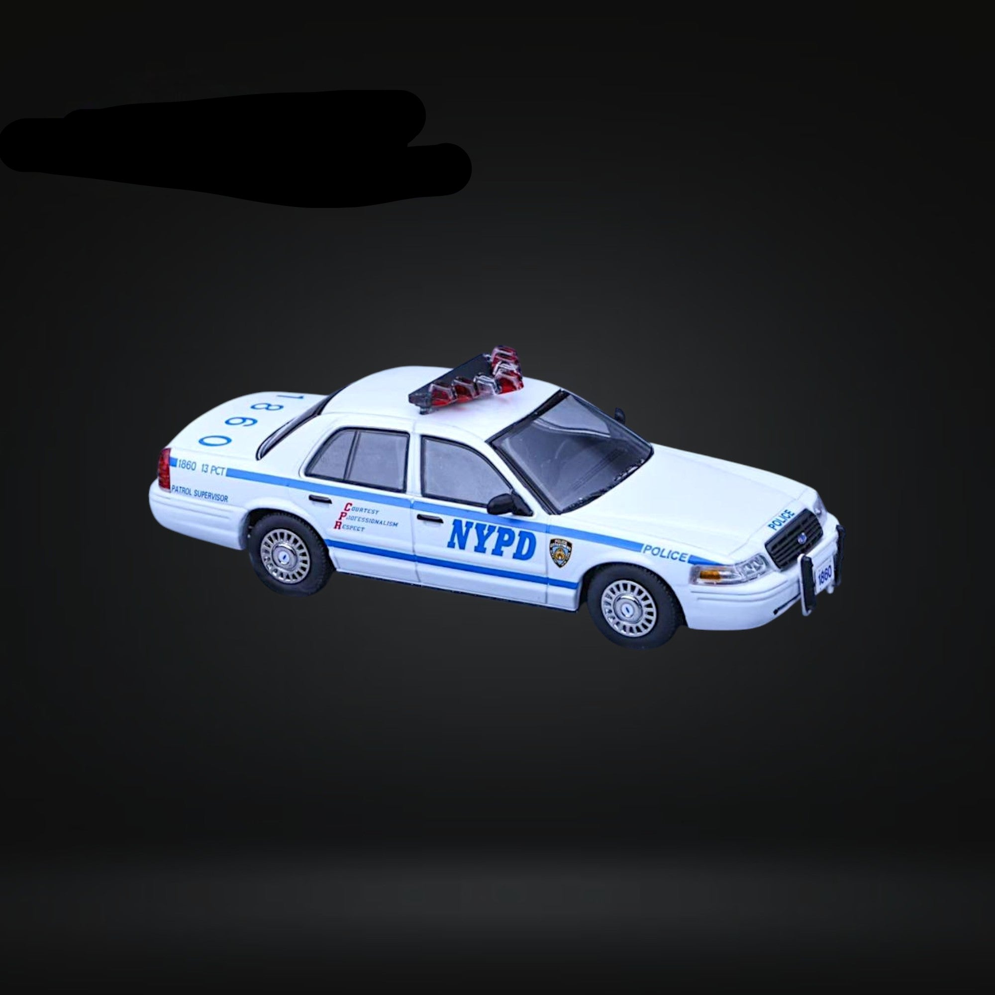 Ford Crown Victoria NYPD Patrol Supervisor 1:64 by Rollin 3