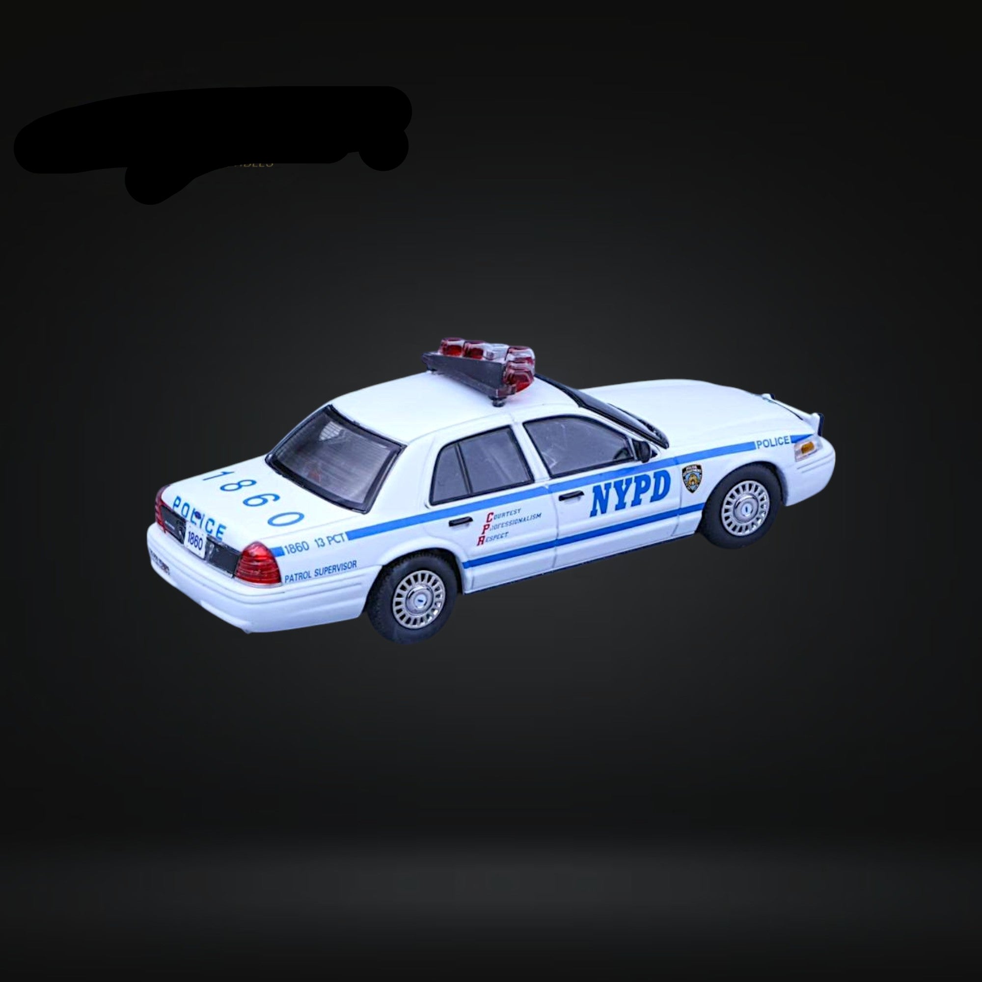 Ford Crown Victoria NYPD Patrol Supervisor 1:64 by Rollin 4