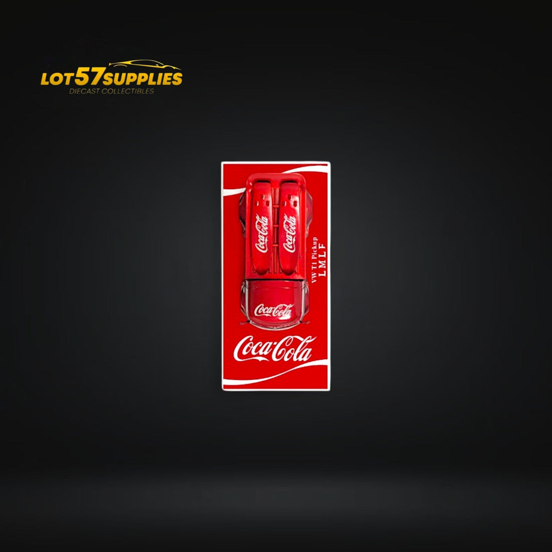 Volkswagen VW T1 Bus Coca Cola Red Livery 1:64 by LMLF