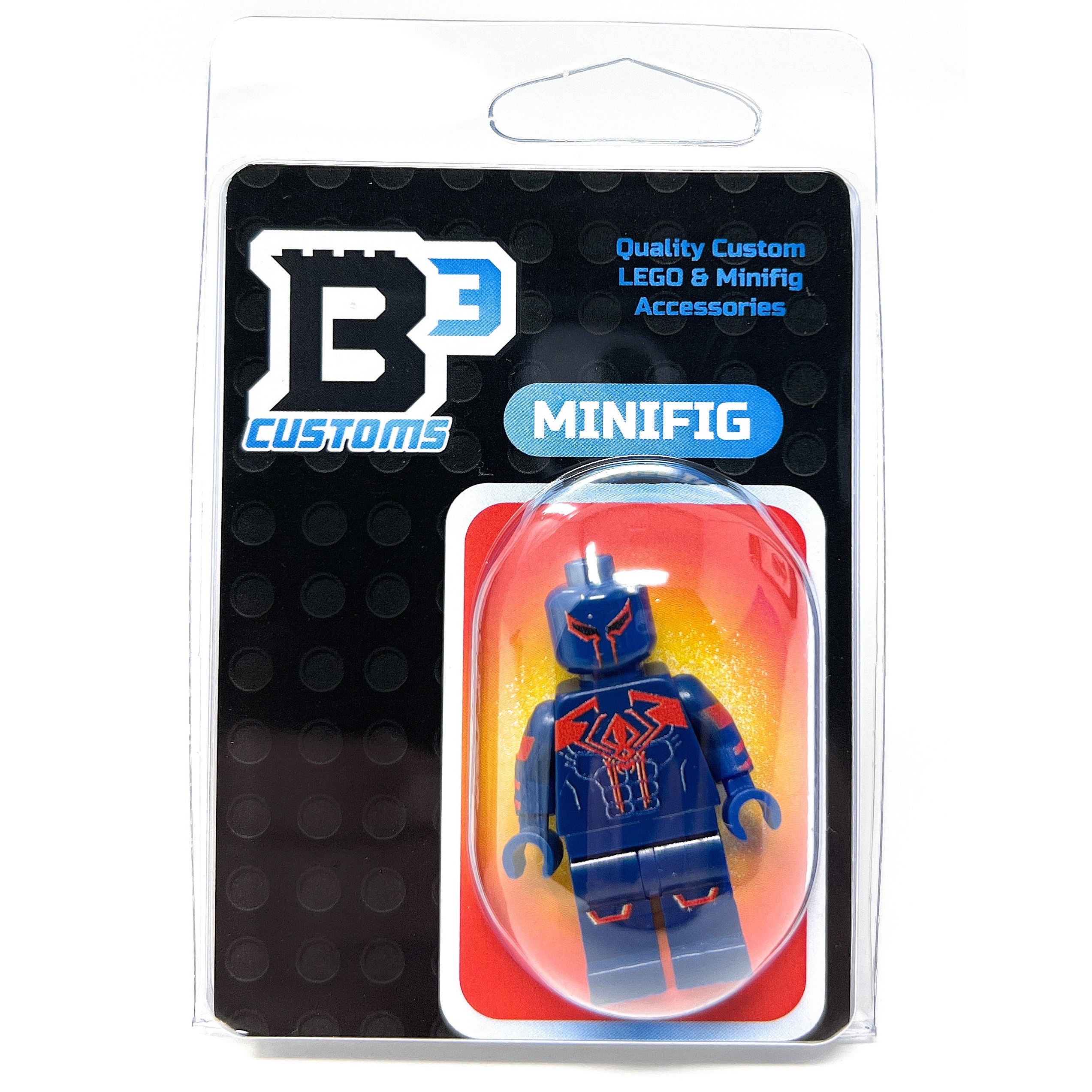 Custom UV printed LEGO superhero collectible