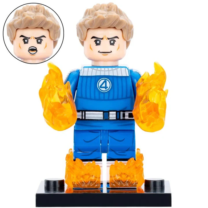 HUMAN TORCH (FANTASTIC FOUR) for Lego