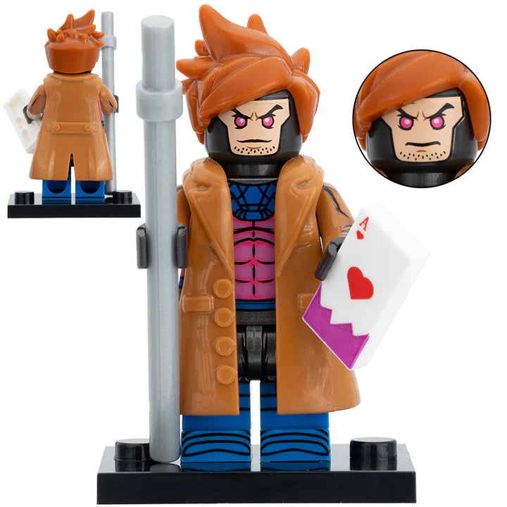 GAMBIT (X-MEN) Figurine for Lego