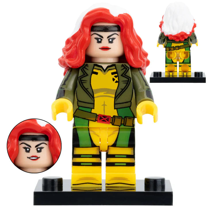 ROGUE (X-MEN) Figurine for Lego