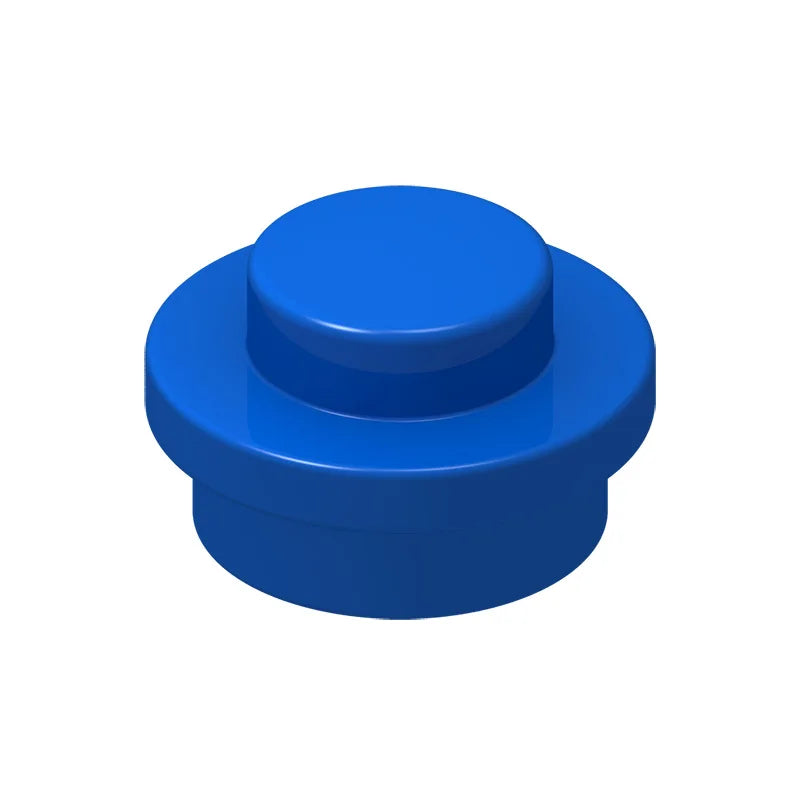 Blue 4073 1x1 Round Plate Brick – Choose Quantity – LEGO® Compatible Bulk Lot