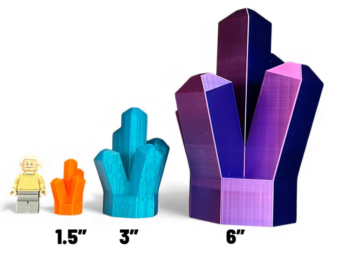 1.5" Cute-Size Rock Crystal for Lego 2