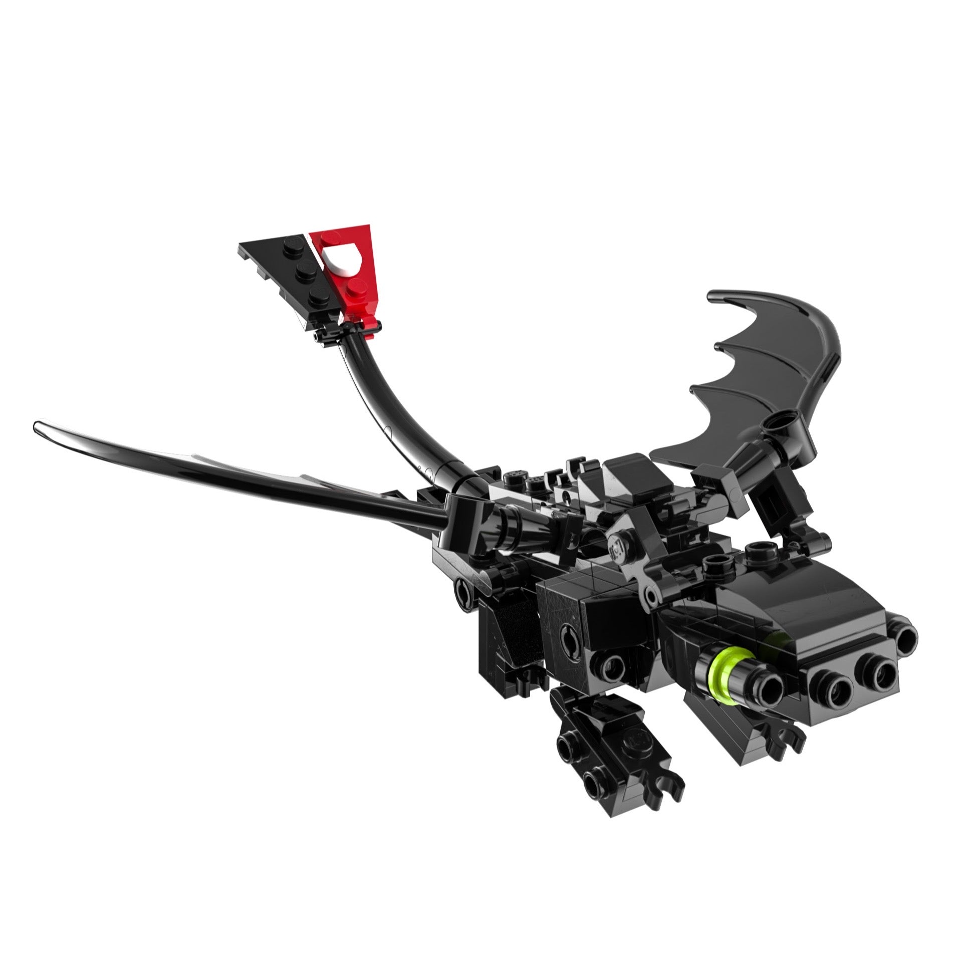 Night Dragon - Custom MOC made using LEGO parts