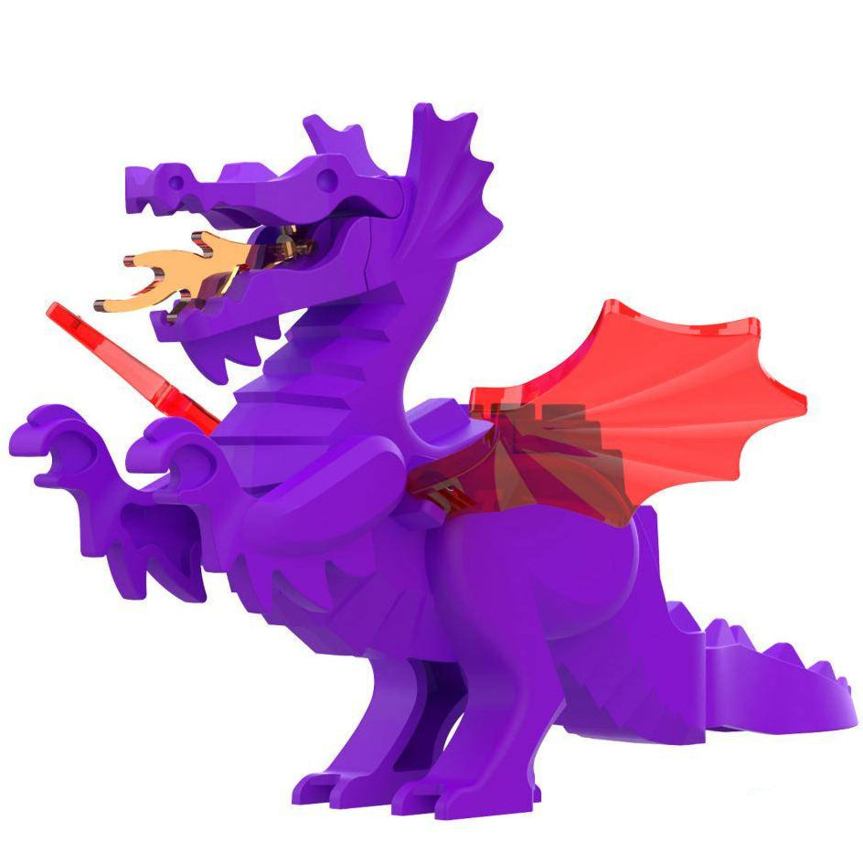 Medieval Dragons - Purple Minifigures for Lego