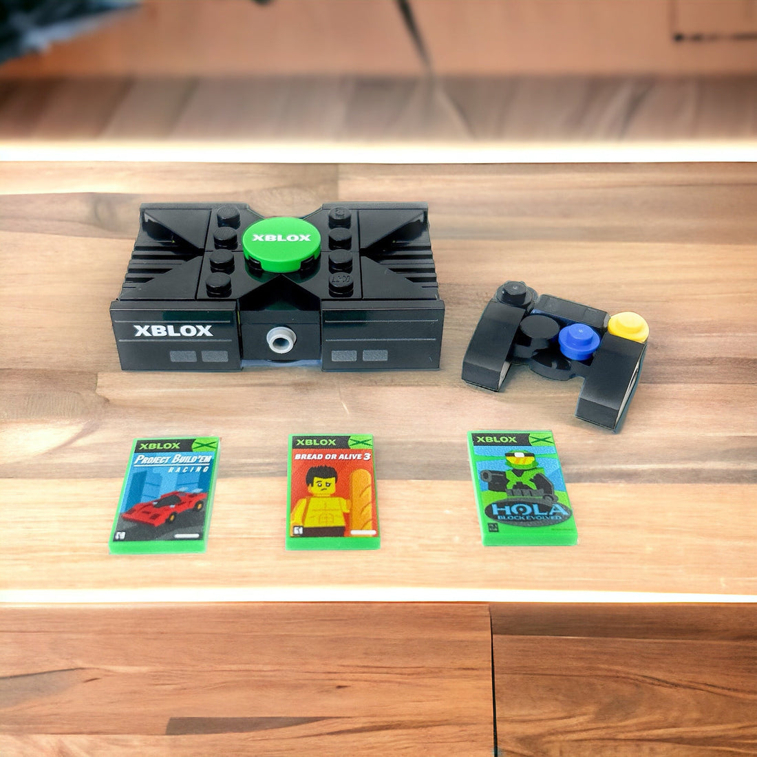 XBLOX 2001 - Custom Classic Video Game Console Set made with LEGO parts 2