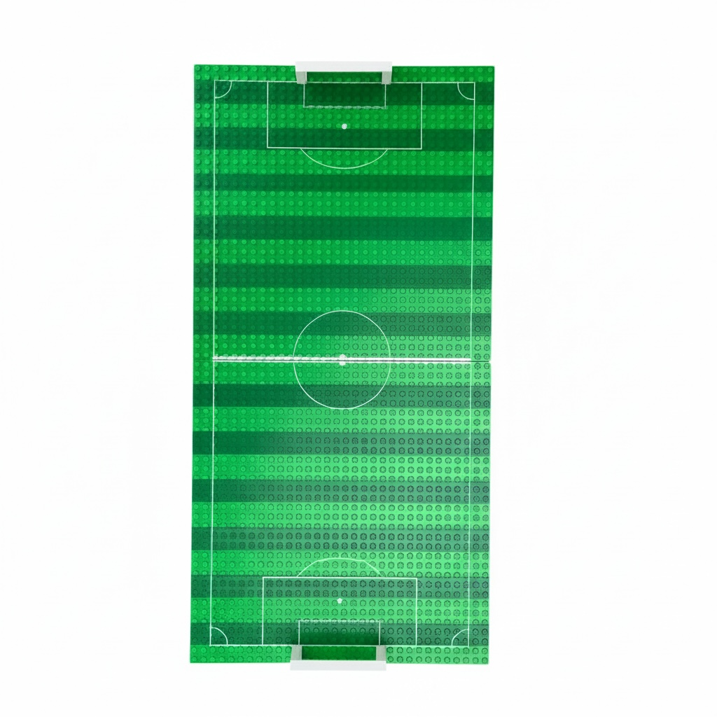 Futbol/Soccer Field Baseplate for Lego 4