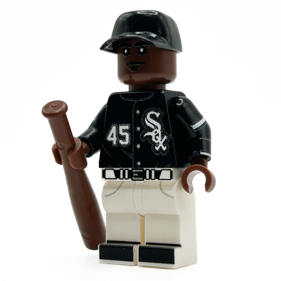MJ #45 CHI Baseball Player Minifig for Lego