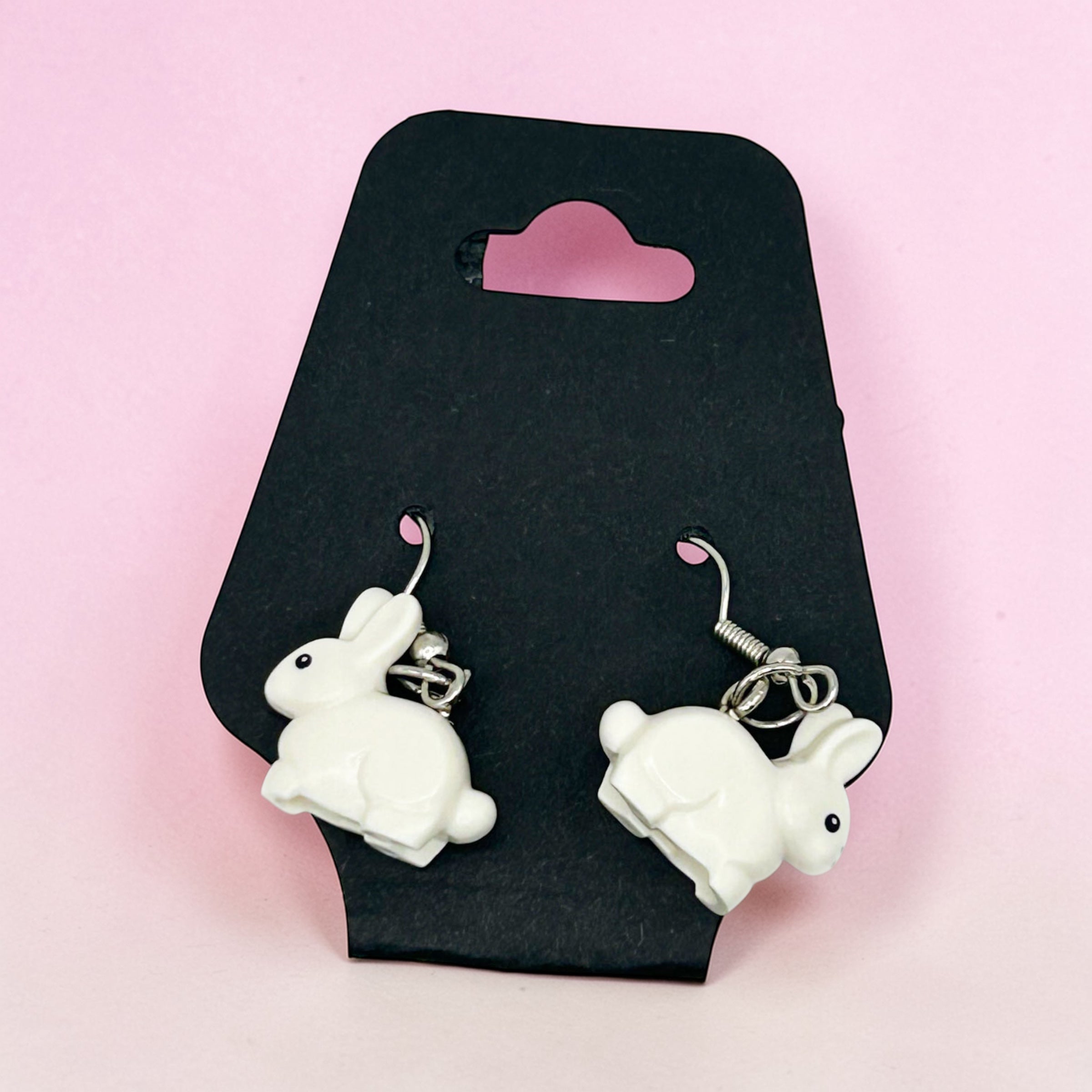 Bunny Earrings from Lego Parts