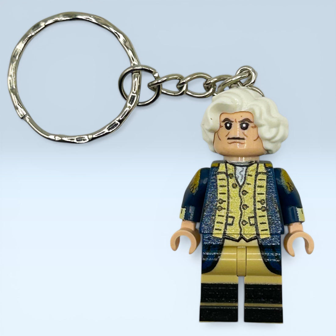 GEORGE WASHINGTON Minifig keychain from Lego Parts