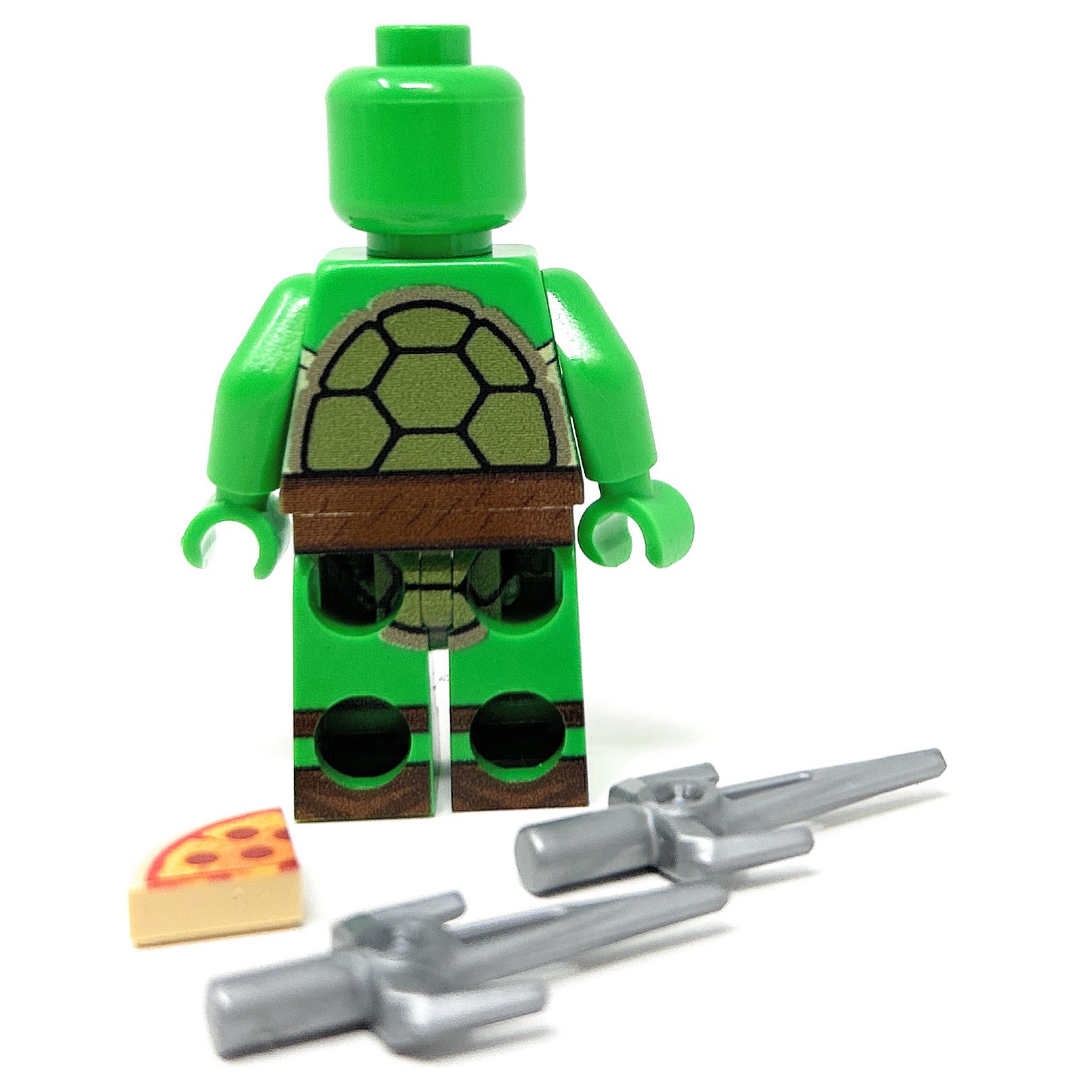 Raph Red Fighter Turtle - Custom Minifig made using LEGO parts 2