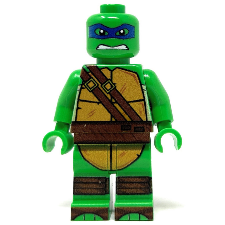 Leo Blue Fighter Turtle - Custom Minifig made using LEGO parts 2