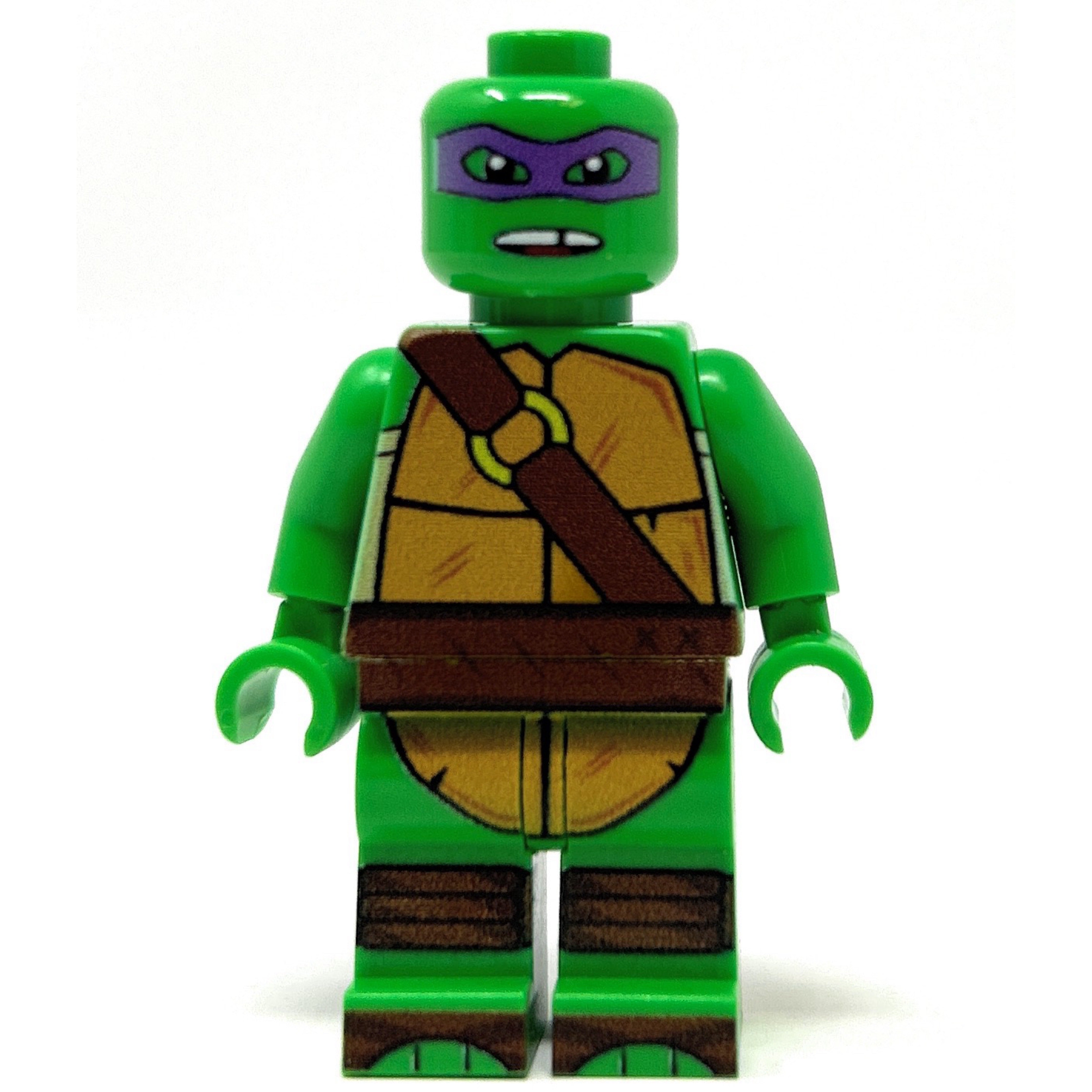 Donny Purple Fighter Turtle - Custom Minifig made using LEGO parts 3