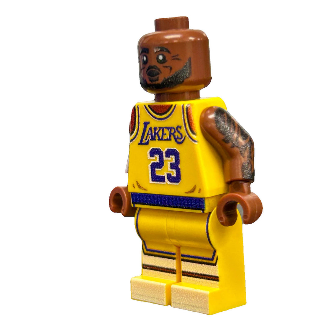 Lebron #23 LA Basketball Player Minifig for Lego 2