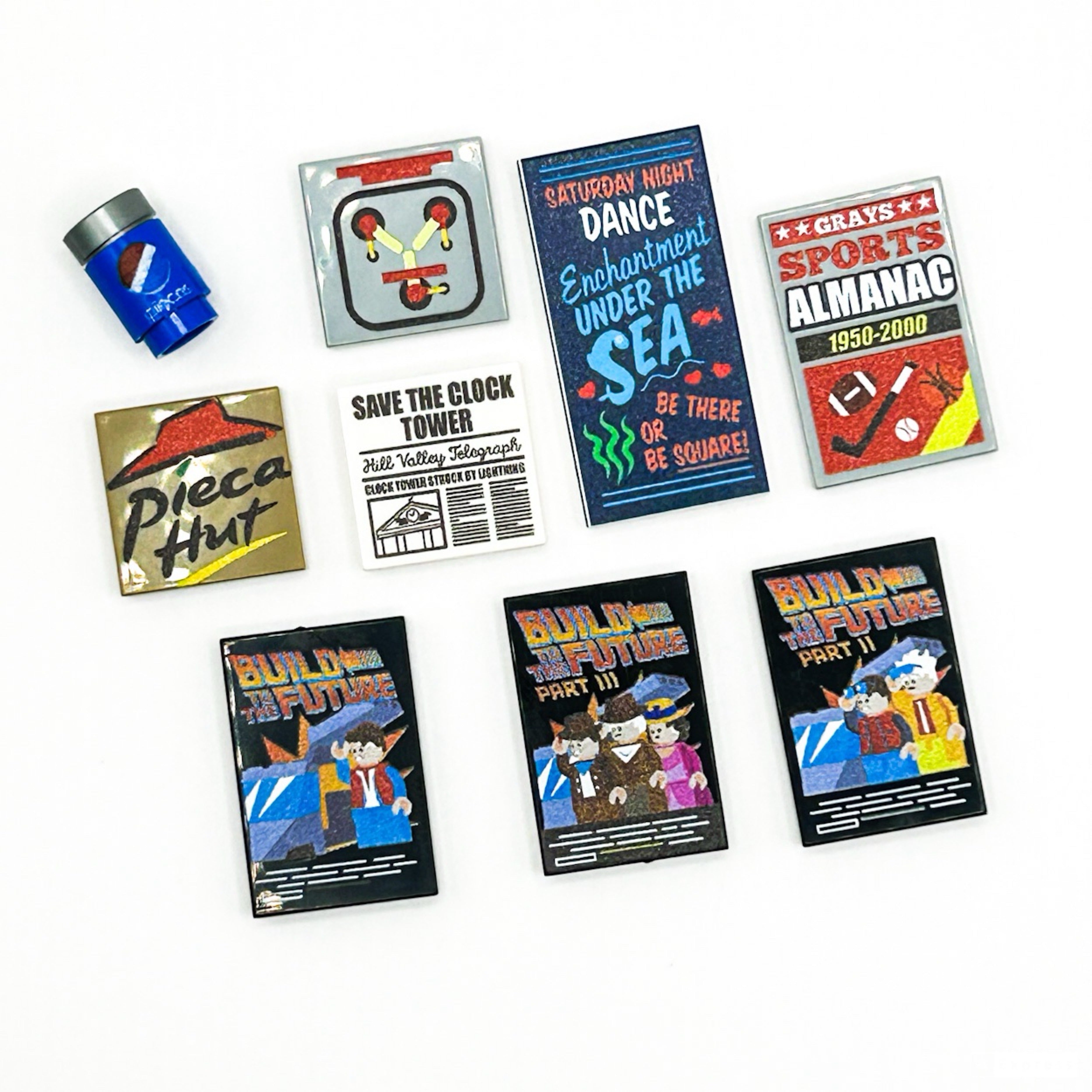 Build to the Future Pack made with LEGO parts - B3 Customs 3