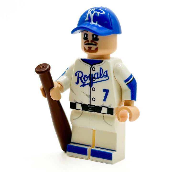Baseball Player KC custom LEGO minifigure
