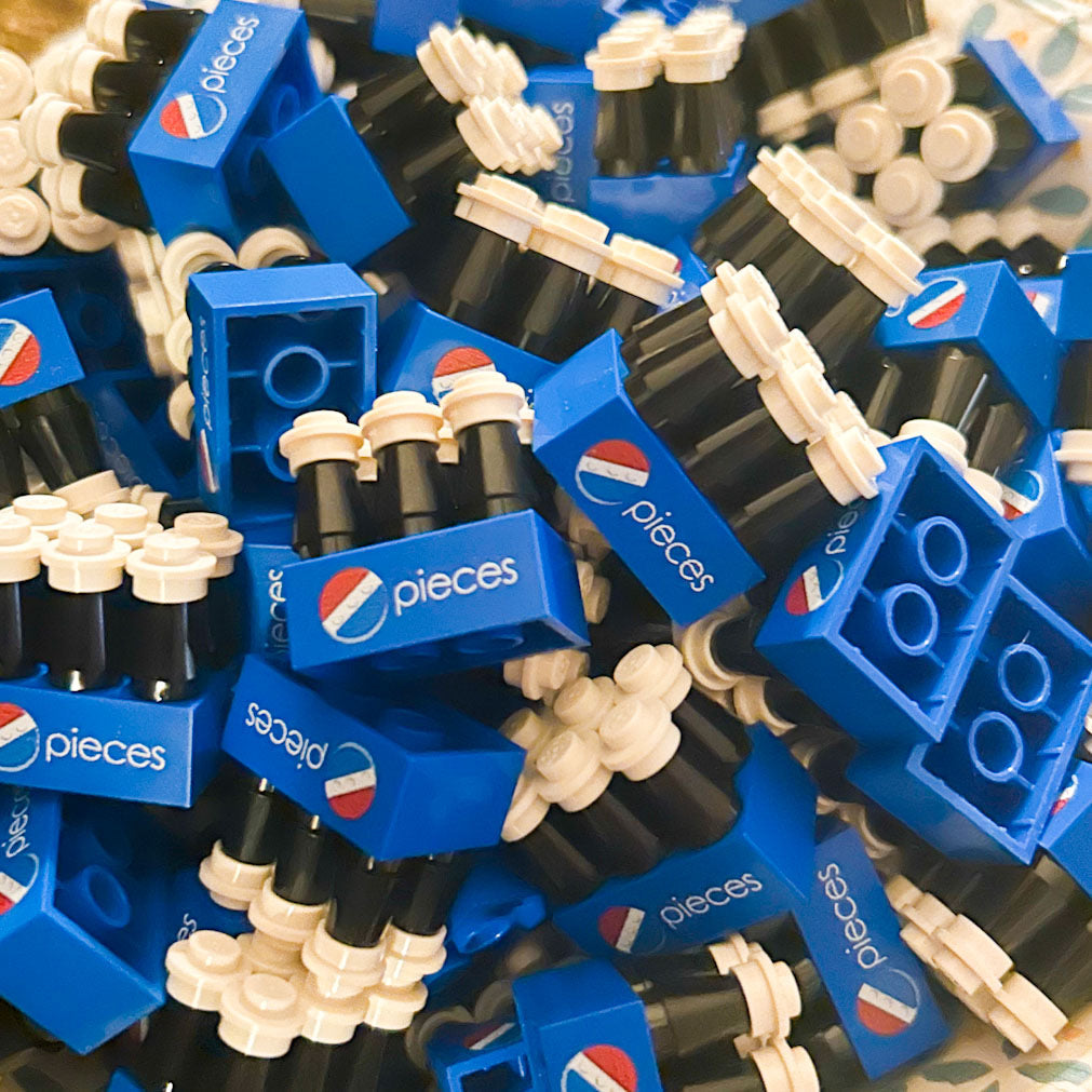 Custom 6-Pack of Pieces Soda made using LEGO parts - B3 Customs 2