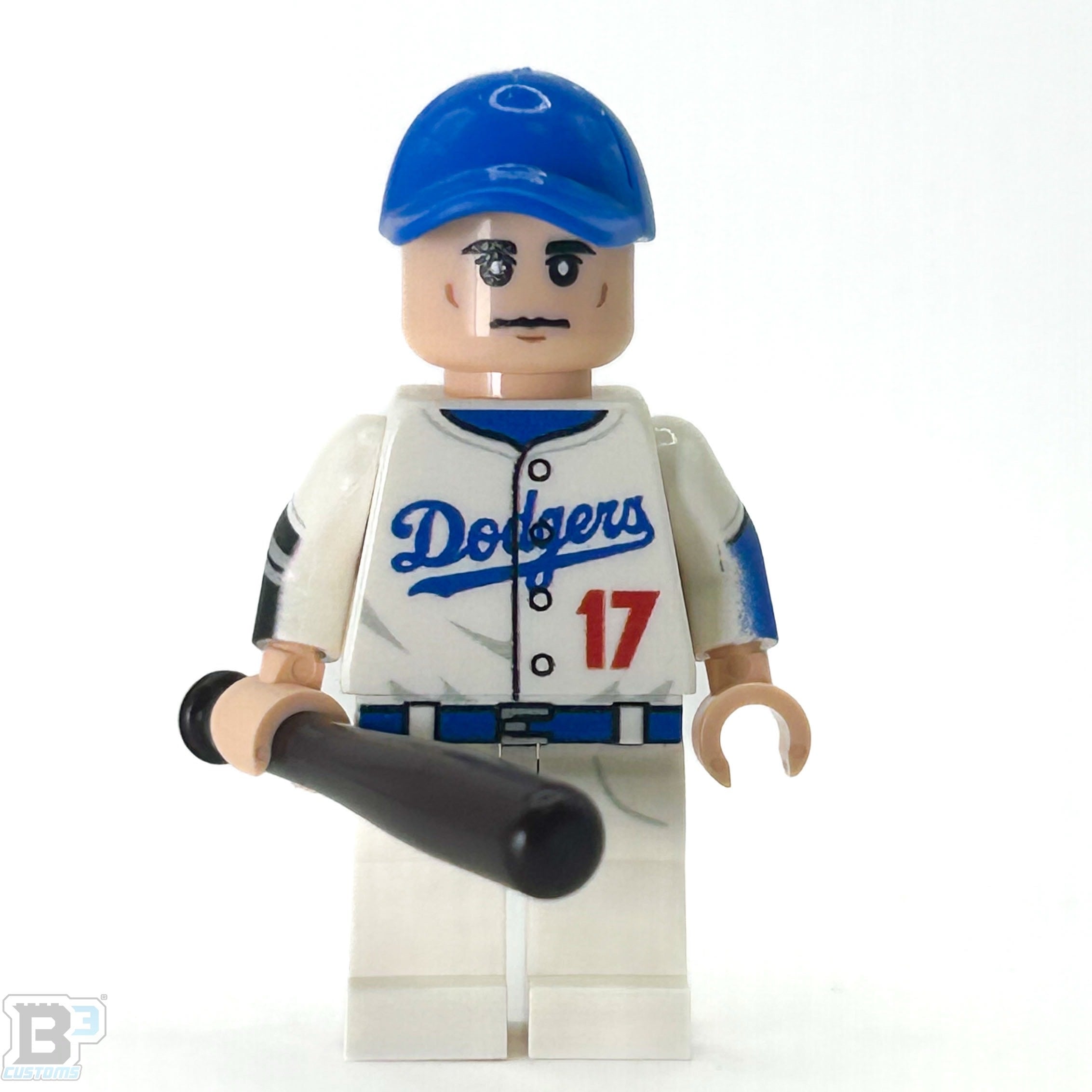 #17 Ohtani LA Baseball Player Minifig for Lego - B3 Customs 2