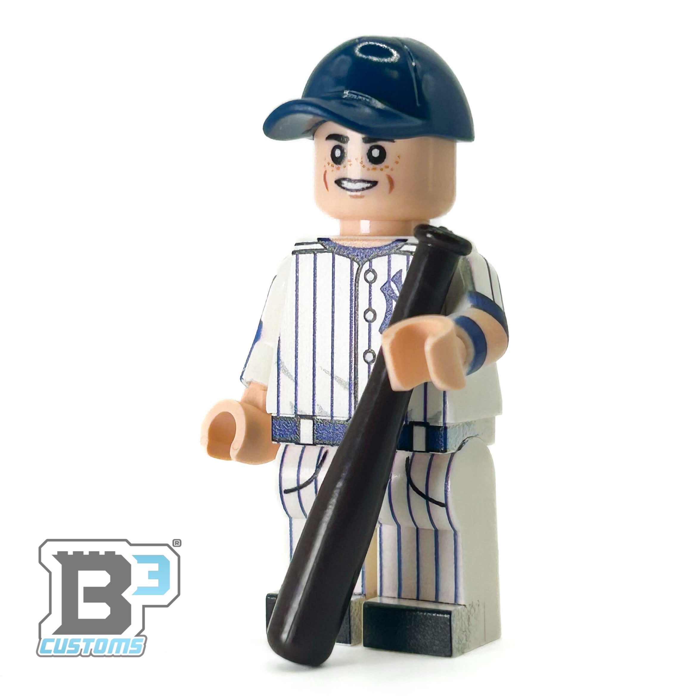 #99 Judge NY Baseball Player Minifig - B3 Customs for Lego 2
