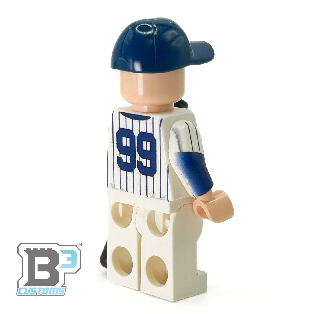#99 Judge NY Baseball Player Minifig - B3 Customs for Lego 3