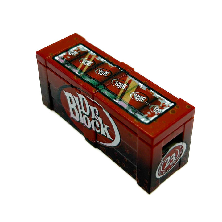 Dr. Block Soda BrickArms Custom Printed Crate - B3 Customs 2