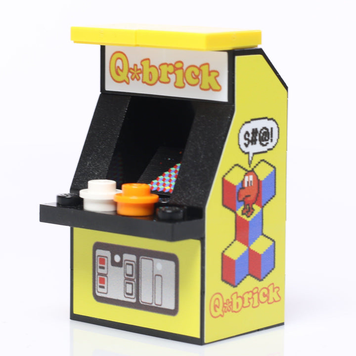 Q*Brick Arcade Machine made from LEGO parts 2