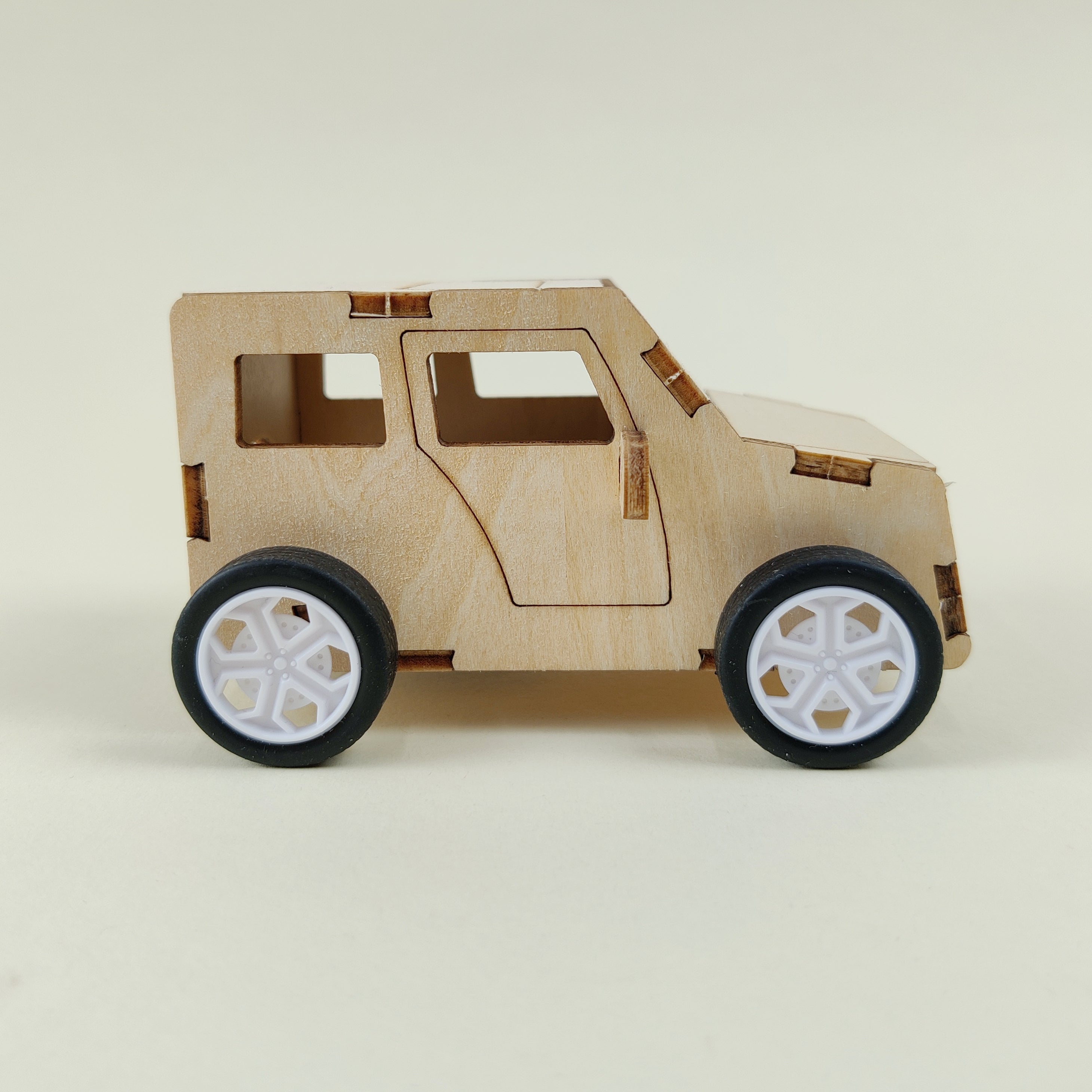 Pull String Car DIY Kit DIY Kit, Educational STEM Toy 3