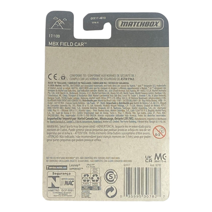 Matchbox MBX Field Car - Matchbox Series 17/100 2