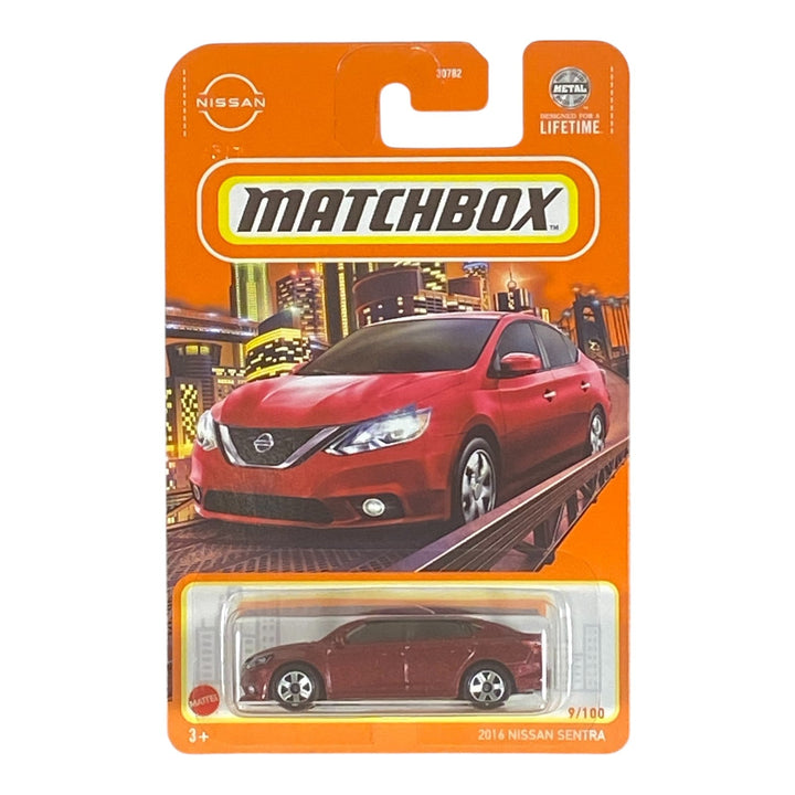 Matchbox 2016 Nissan Sentra - Matchbox Series 9/100