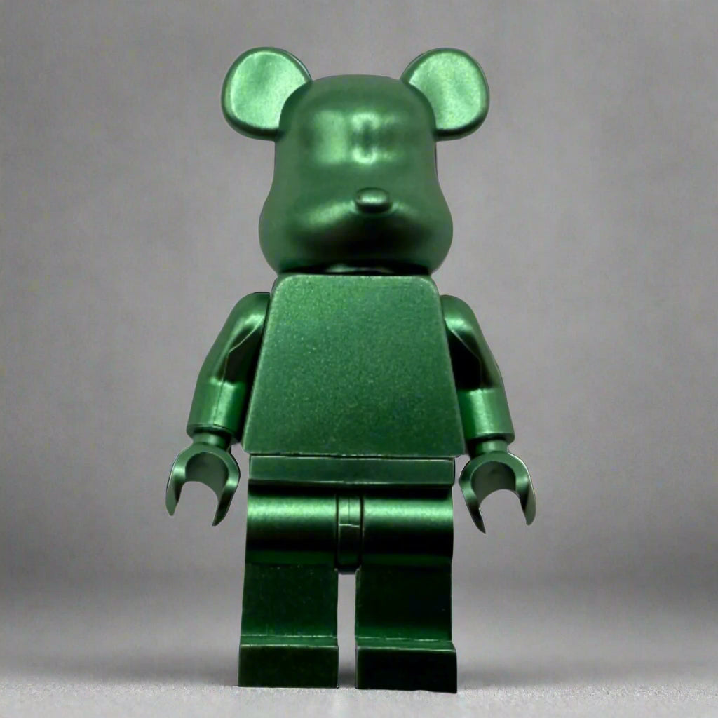 Bearbrick Monochrome Metallic Bear Minifigures – Multiple Vibrant Colors! 4