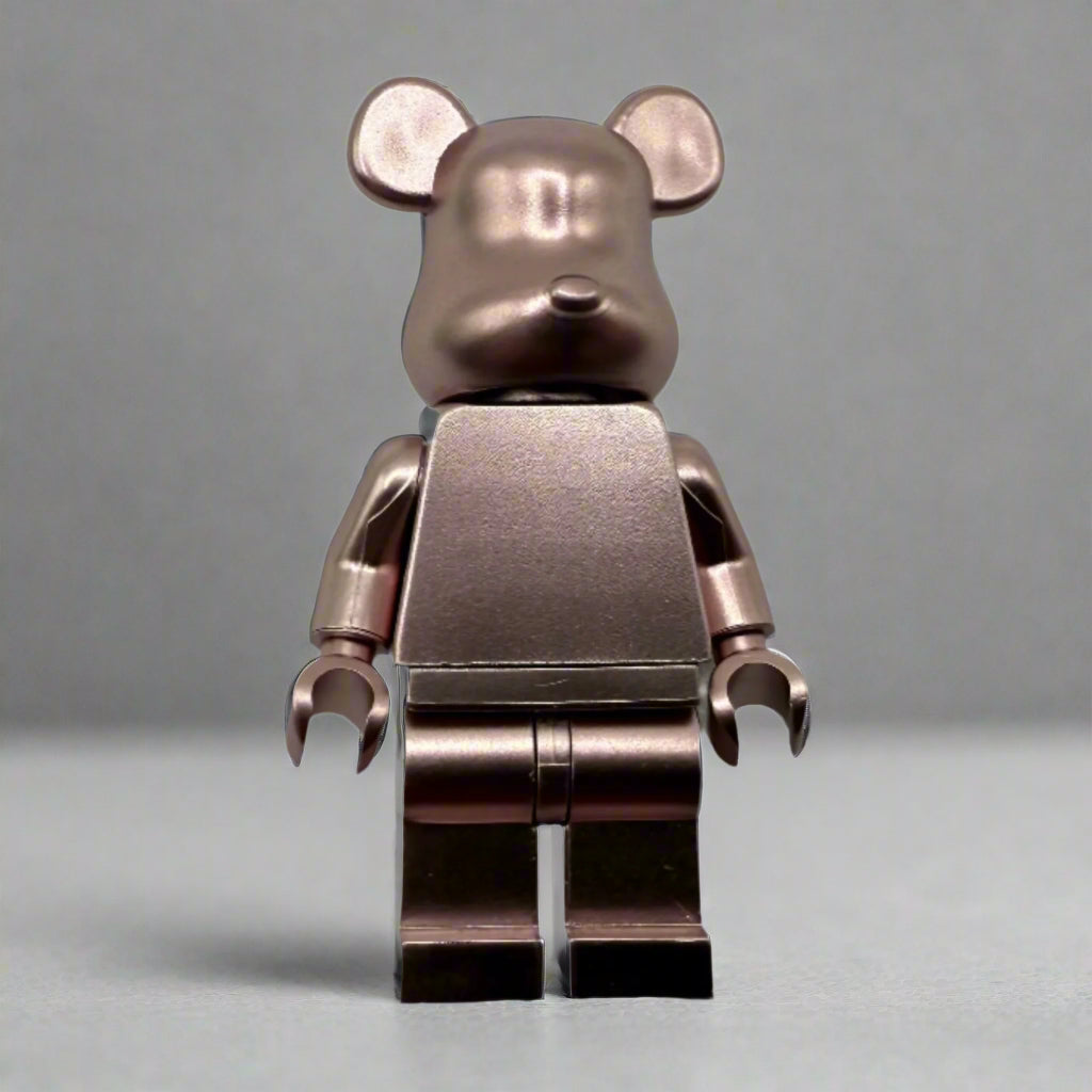 Bearbrick Monochrome Metallic Bear Minifigures – Multiple Vibrant Colors! 5