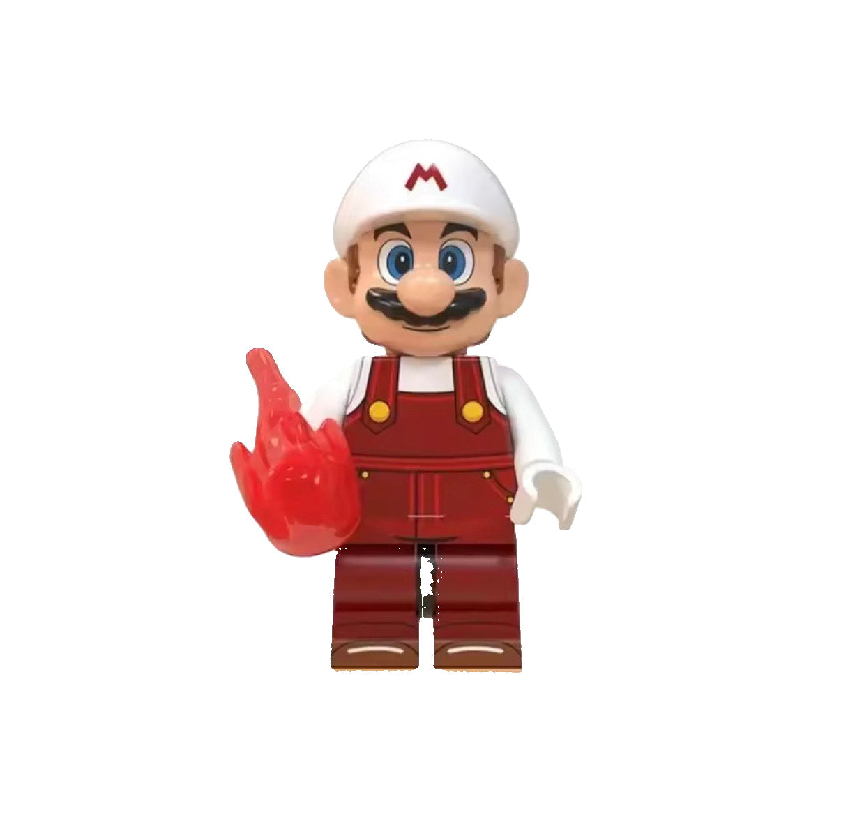 Fireball Mario Minifigure - Super Mario for Lego 2