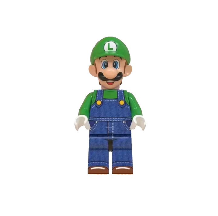 Luigi Minifigure - Super Mario for Lego 2