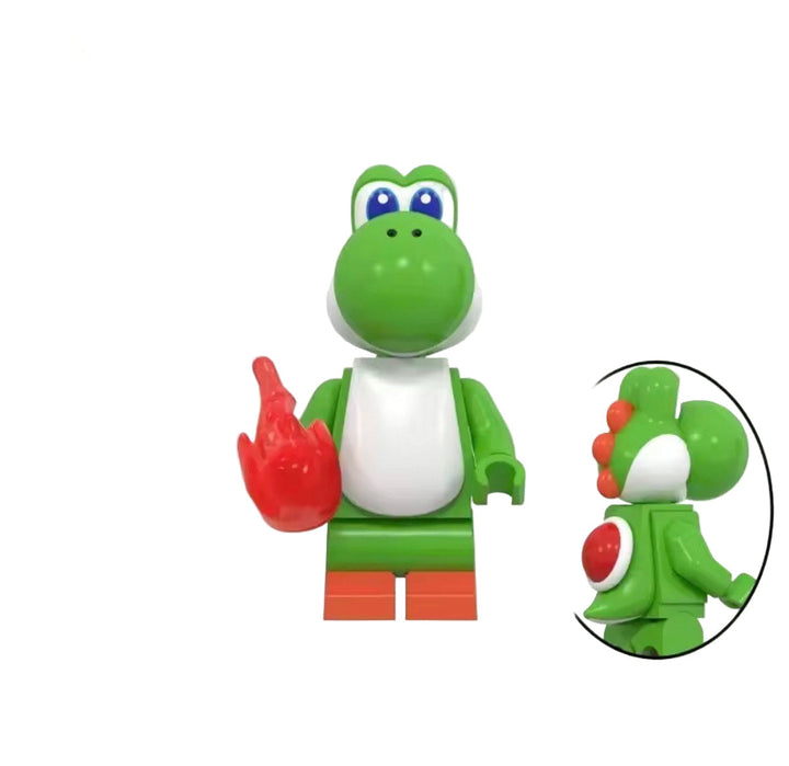 Yoshi Minifigure - Super Mario for Lego 2