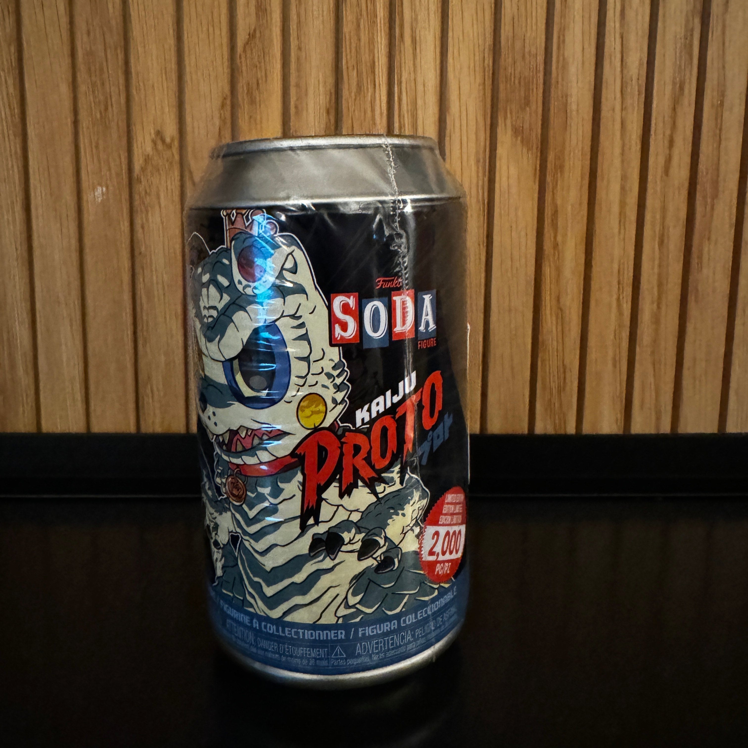 Funko Fundays Experience 2025: Funko Soda Funime Series Proto the Dog (Kaiju) Glow in the Dark LE2000 (SEALED)