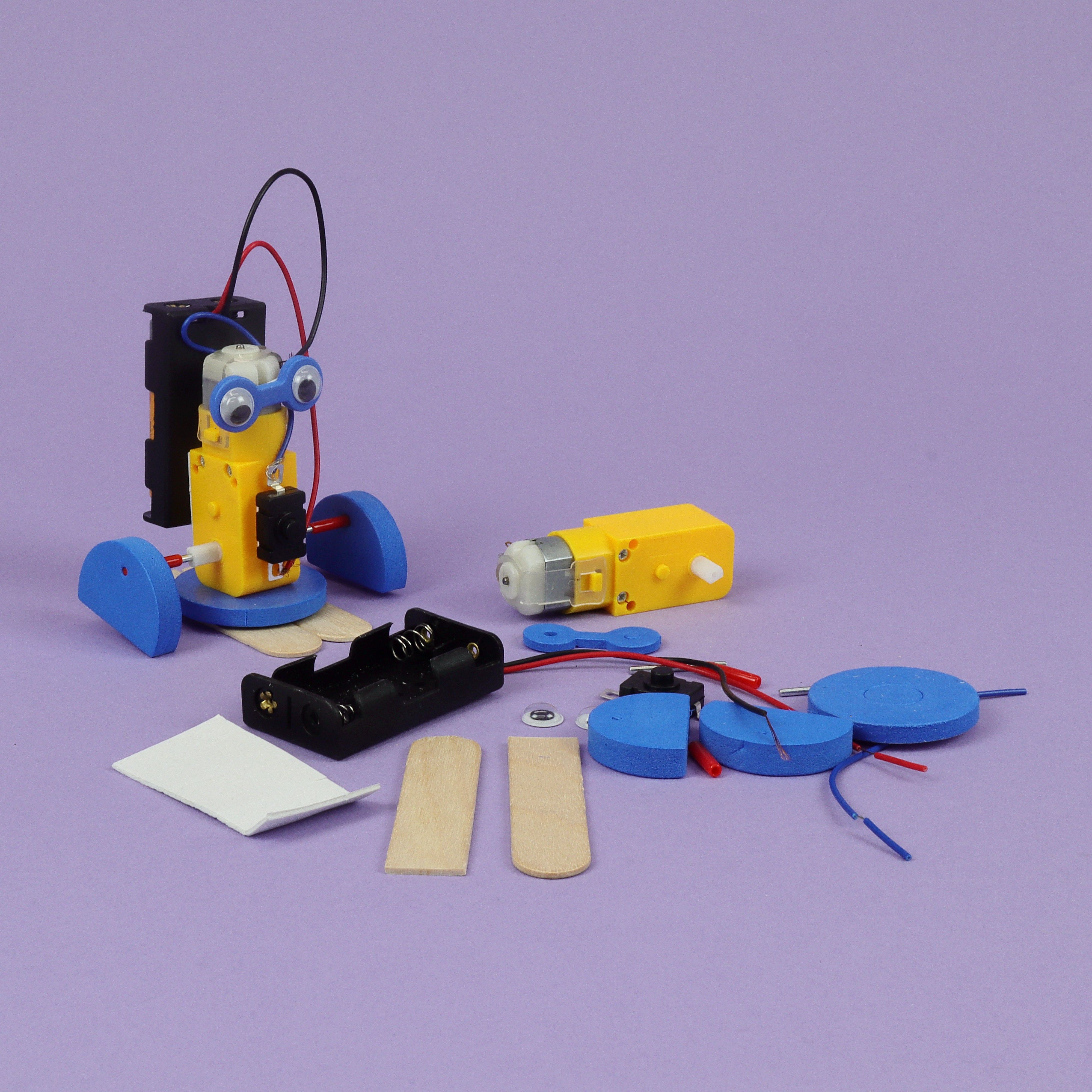 Big Foot Robot DIY Kit, Educational STEM Toy 3