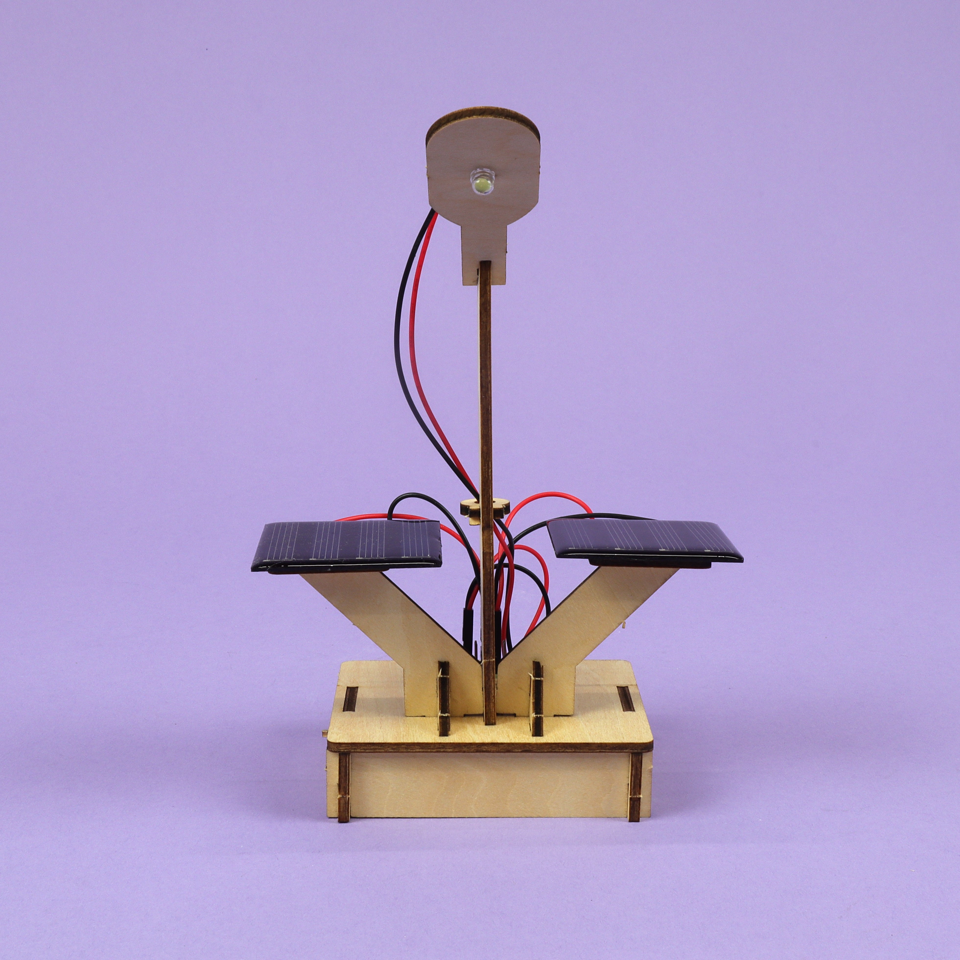 Smart Light Sensitive Solar Lamp DIY Kit, Educational STEM Toy 2