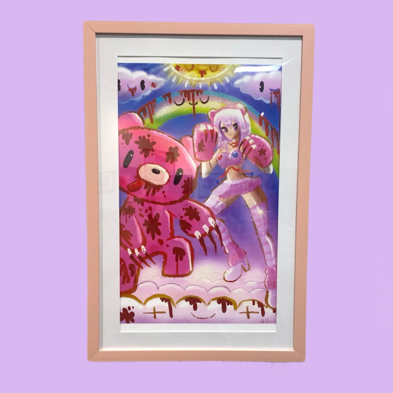 Leo Matsuda - SoniComi vs Gloomy Bear - Artwork - Gloomy Bear Exhibition