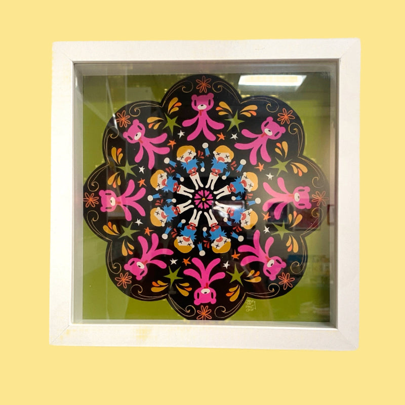 AndytheStreet - Gloomscope - Framed Giclee - Gloomy Bear Exhibition